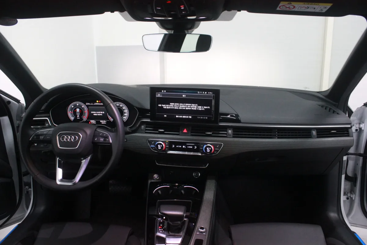 Audi A4 interior detail