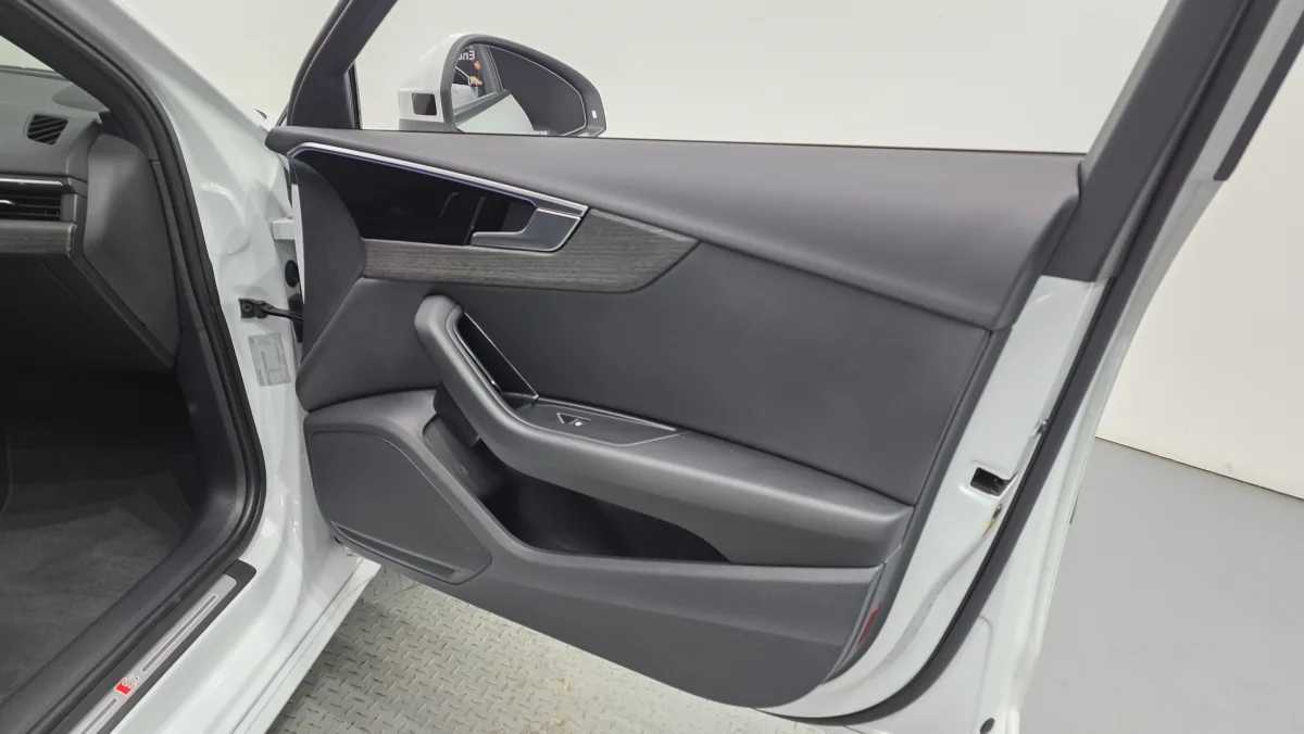 Audi A4 interior detail