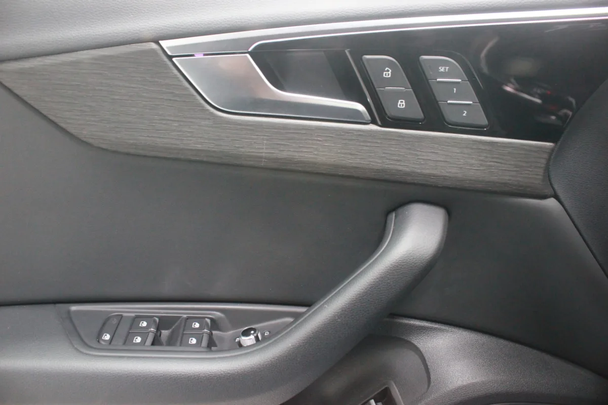 Audi A4 interior detail