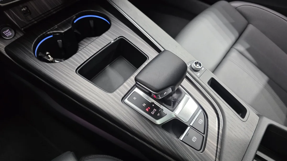 Audi A4 interior detail