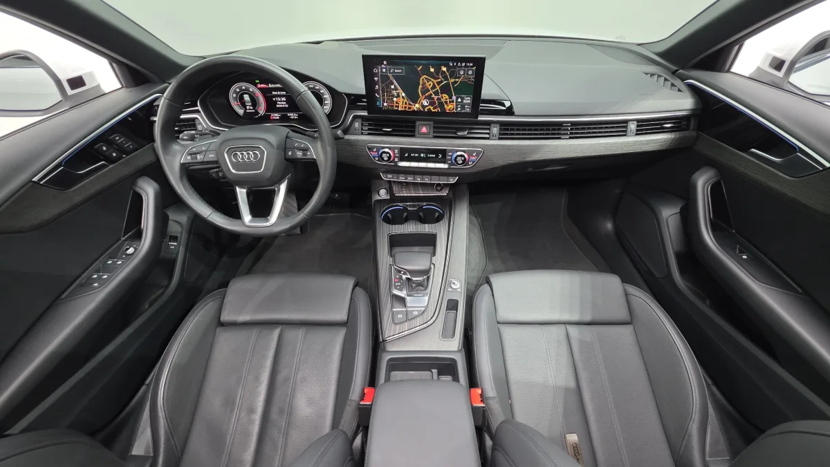 Audi A4 interior detail