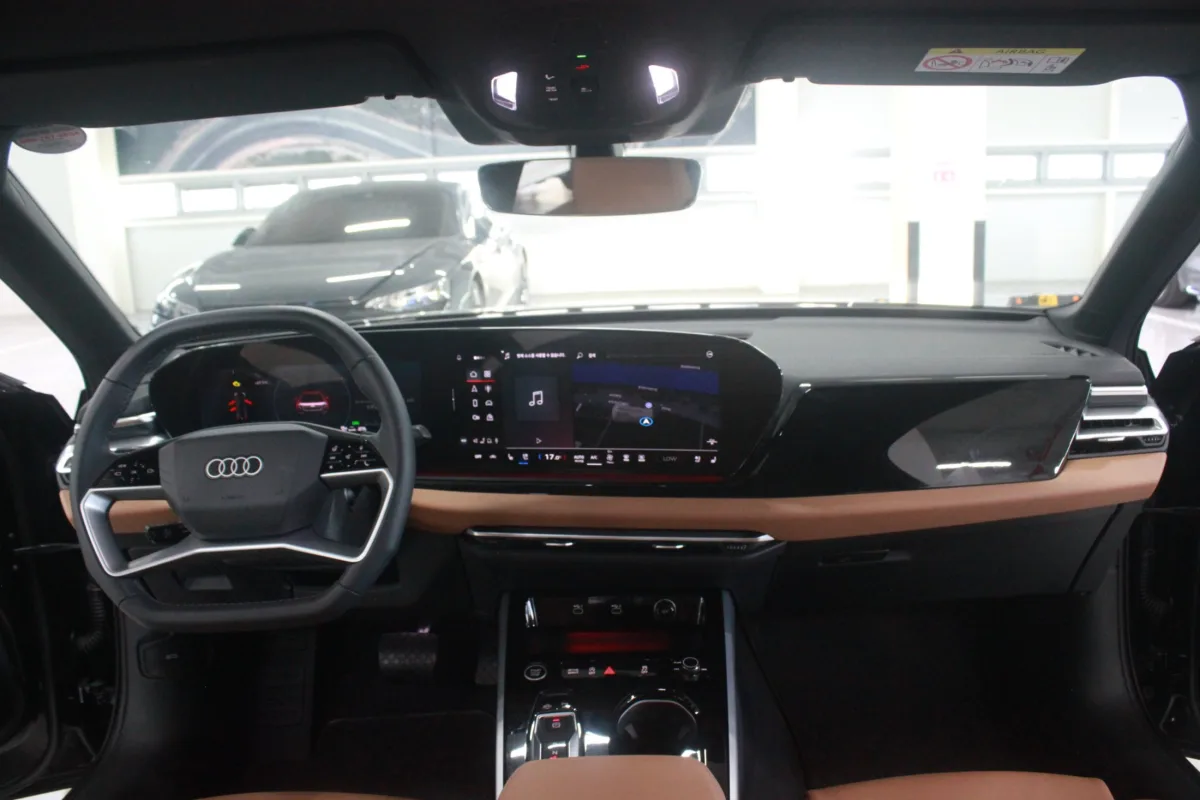 Audi A5 interior detail