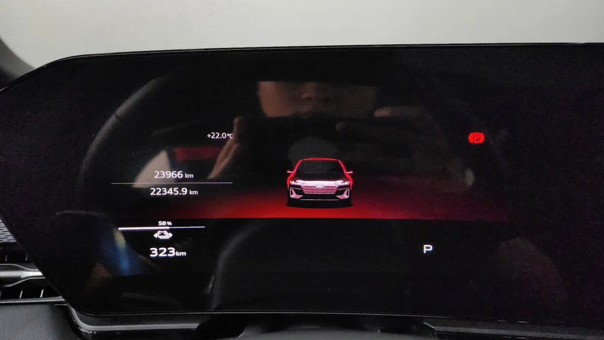 Audi A6 e-tron interior detail