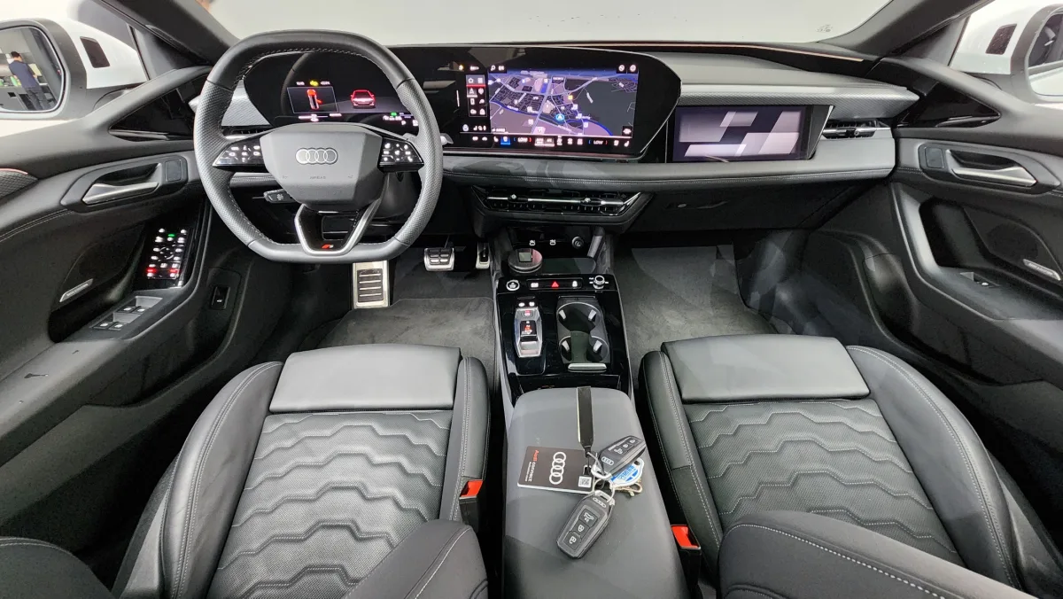 Audi A6 e-tron interior detail