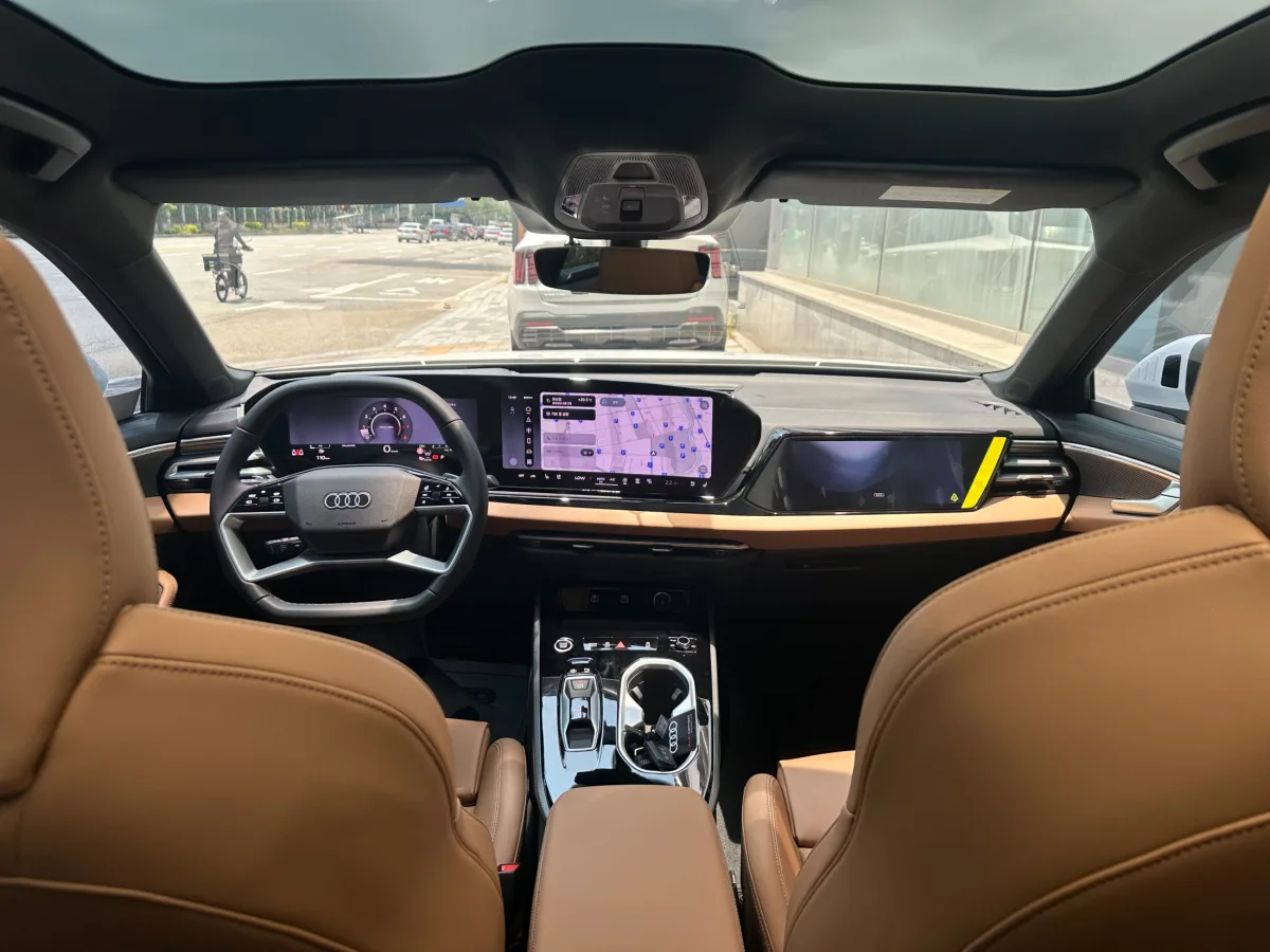 Audi A6 interior detail