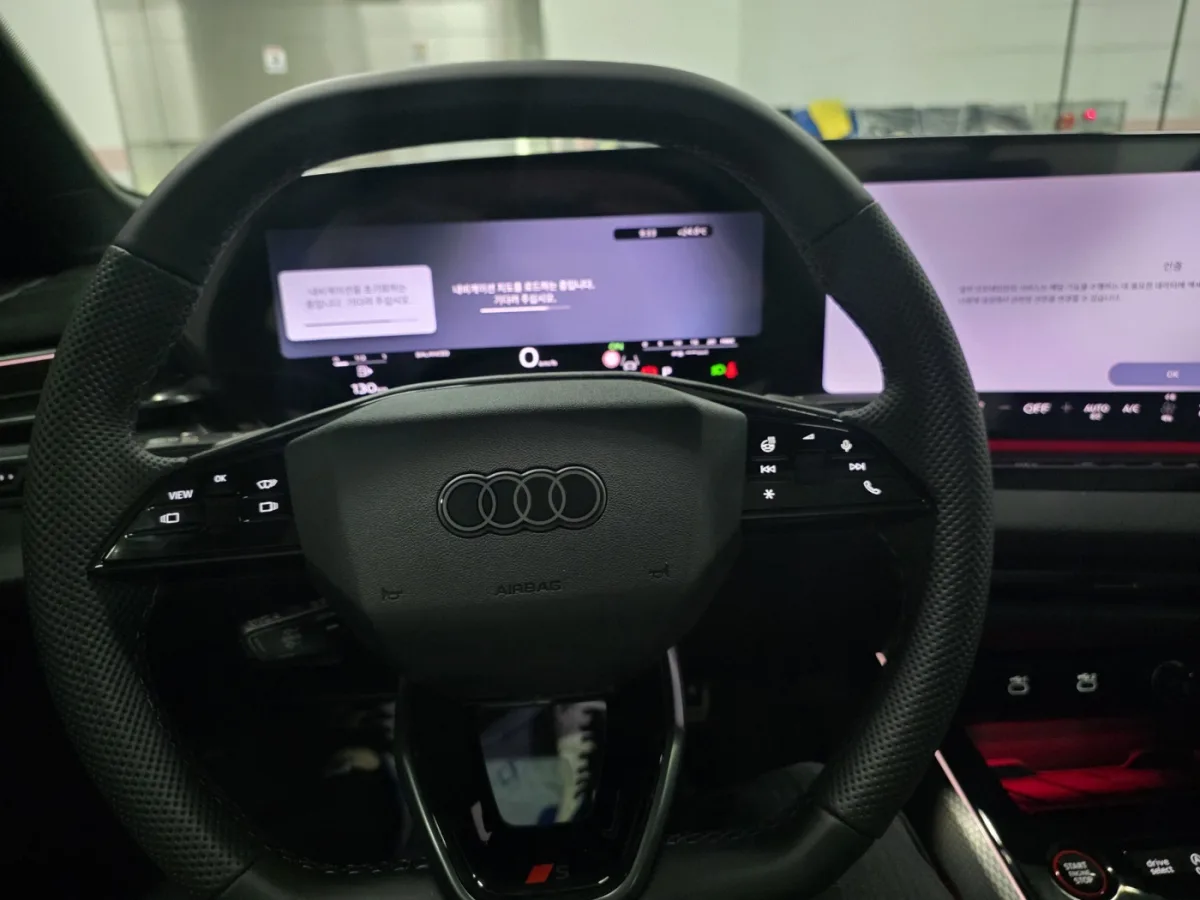 Audi A6 interior detail