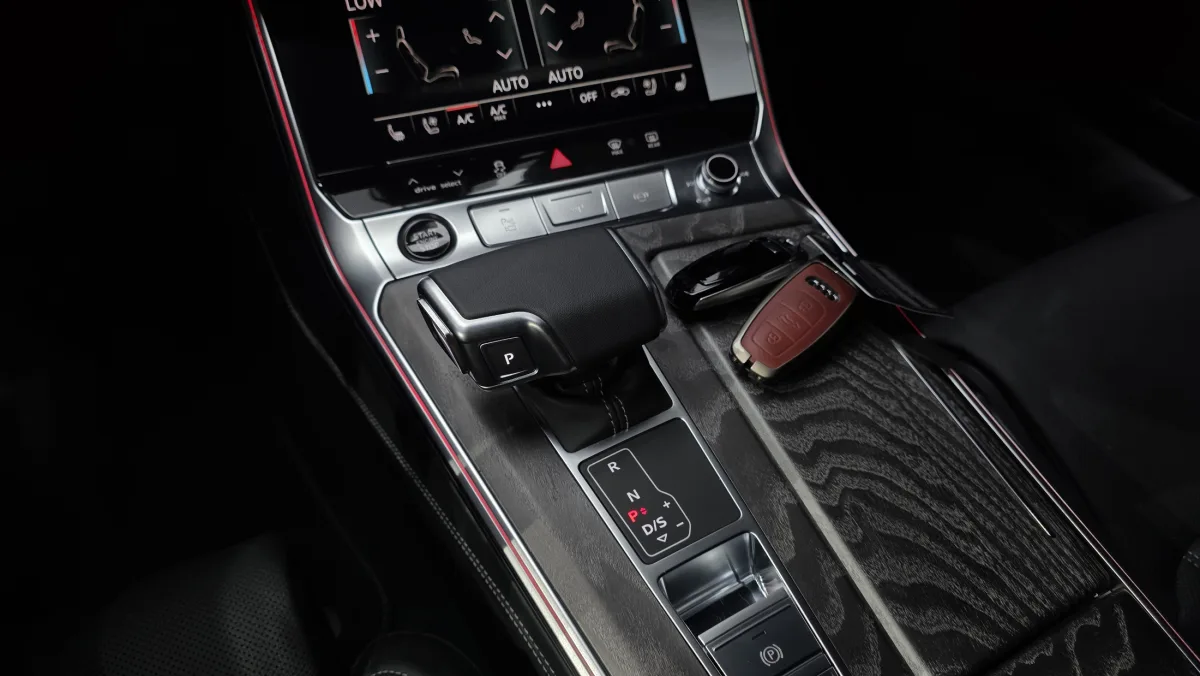 Audi A7 interior detail