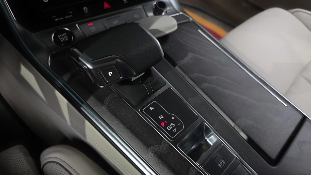 Audi A7 interior detail