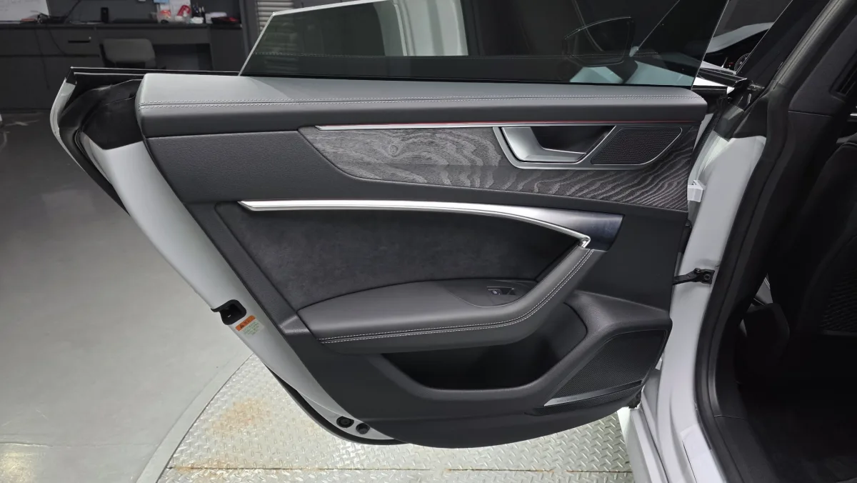 Audi A7 interior detail