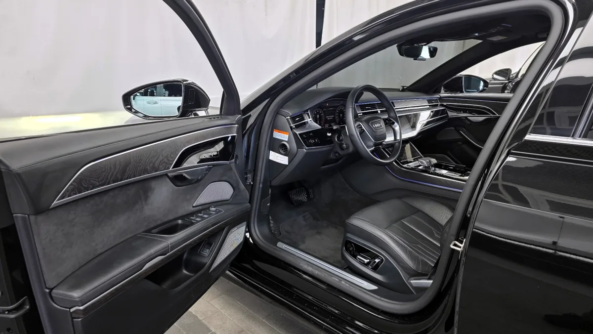 Audi A8 interior detail