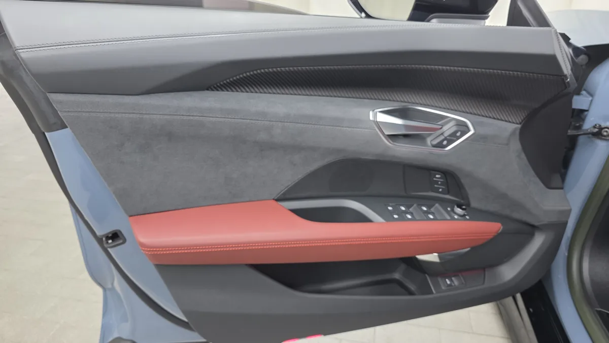 Audi e-tron GT interior detail