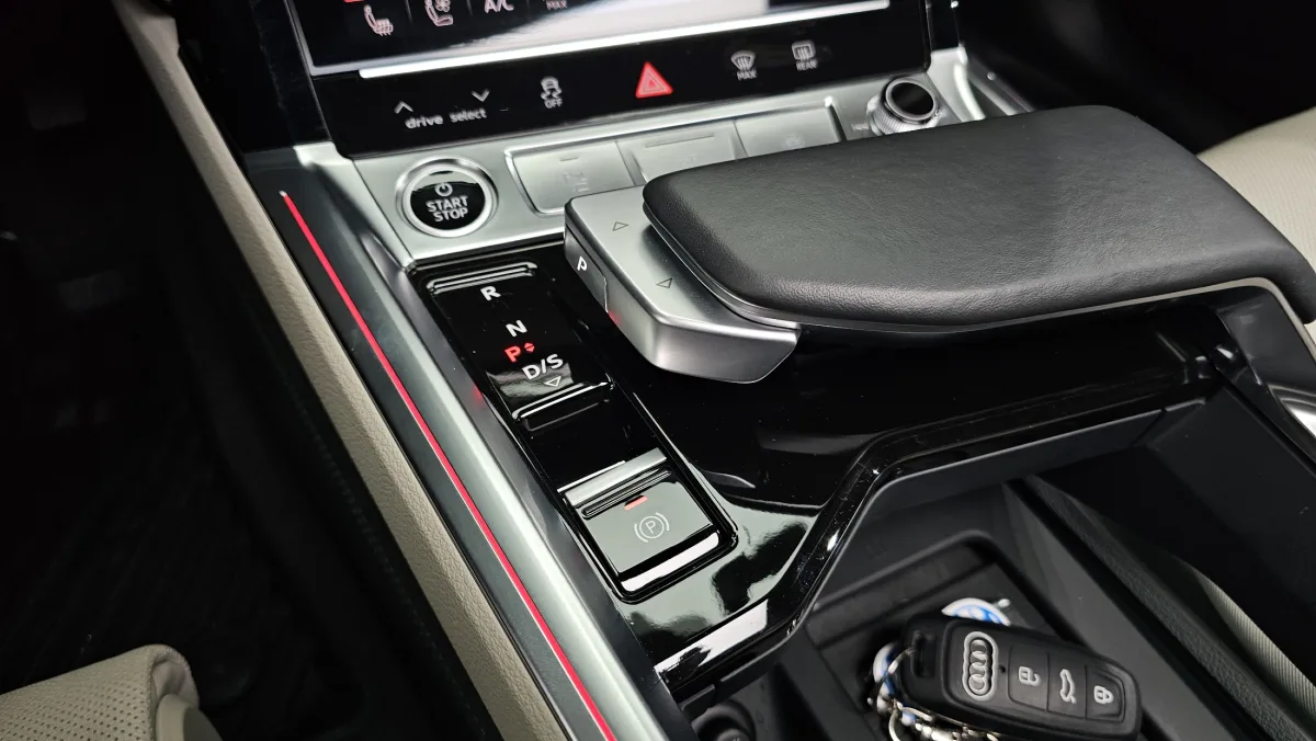 Audi e-tron interior detail