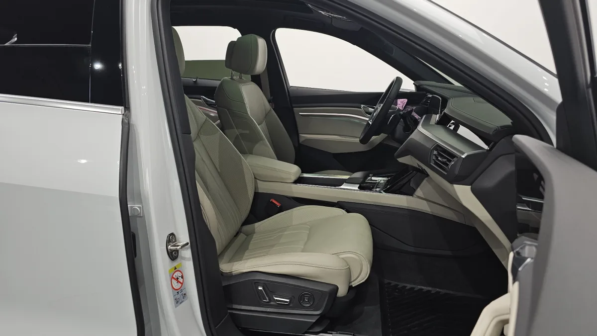 Audi e-tron interior detail