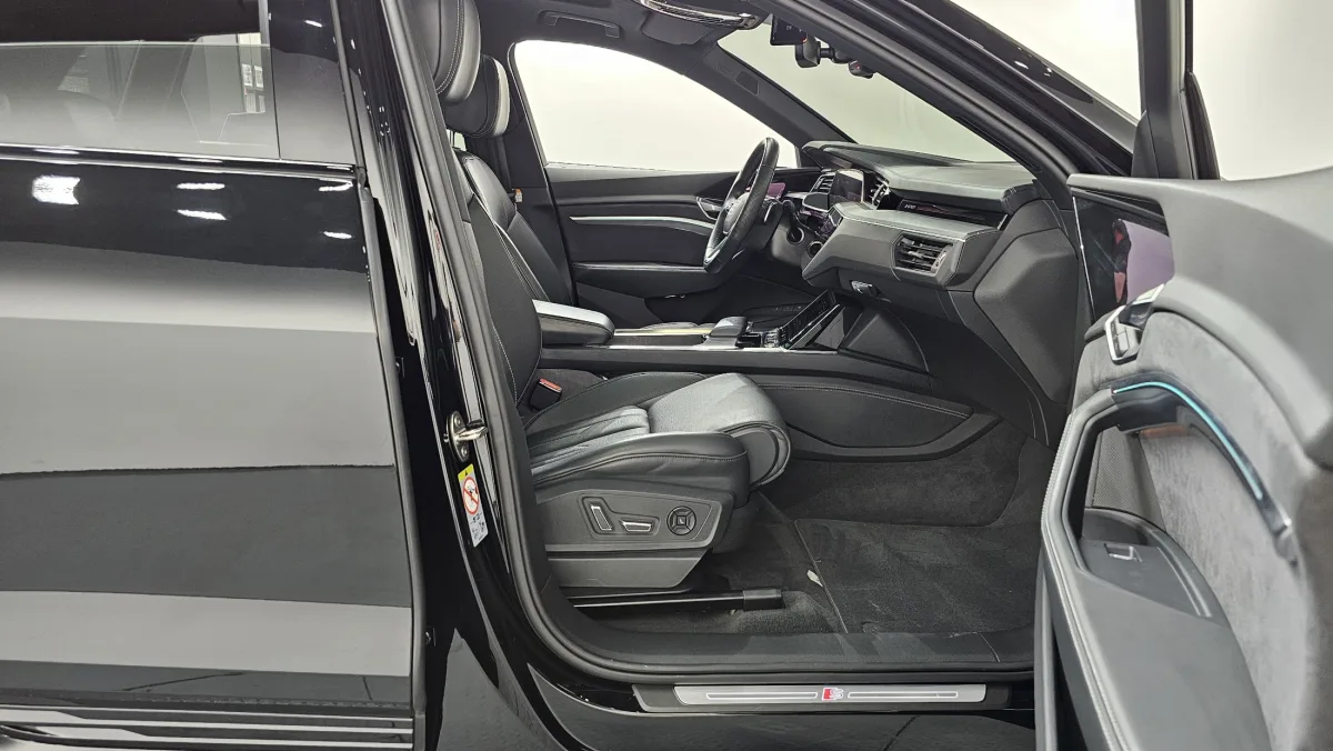 Audi e-tron interior detail