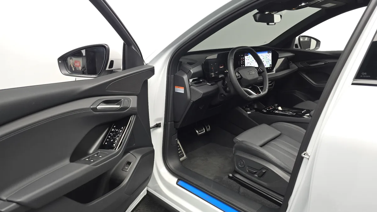 Audi Q6 e-tron interior detail