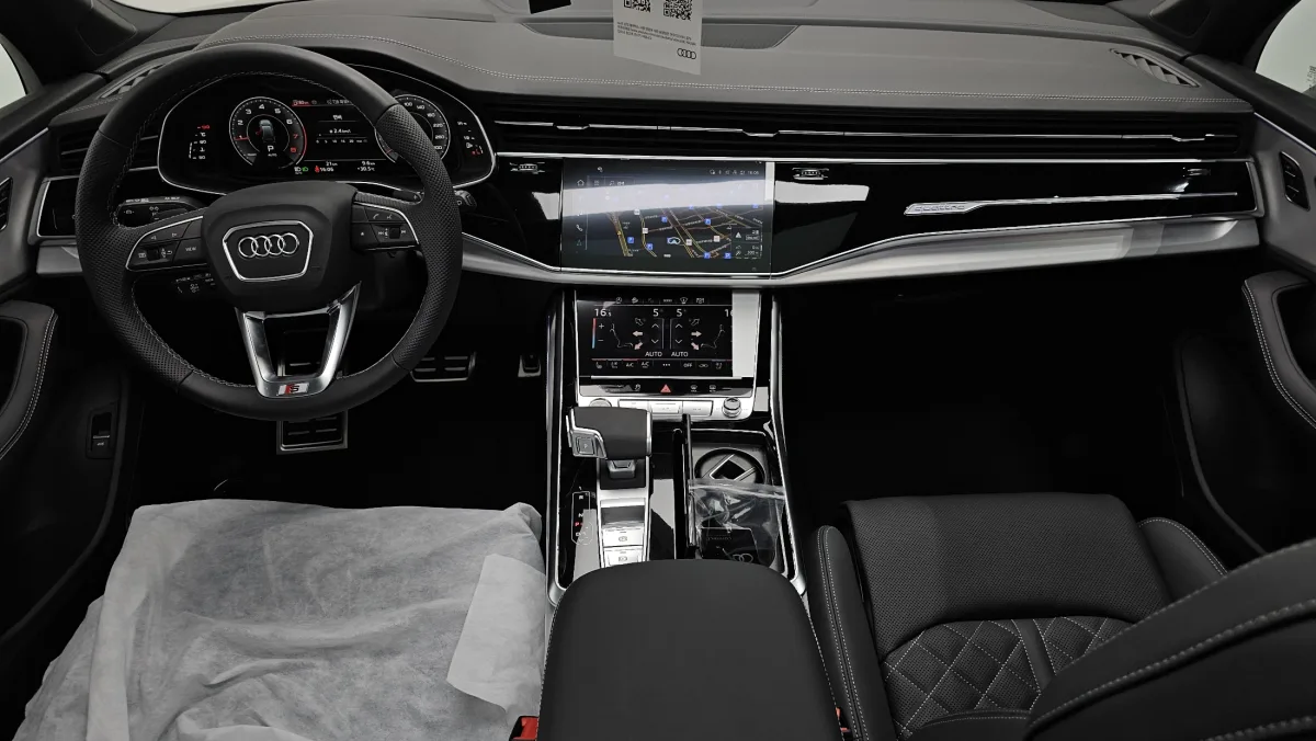Audi Q7 interior detail