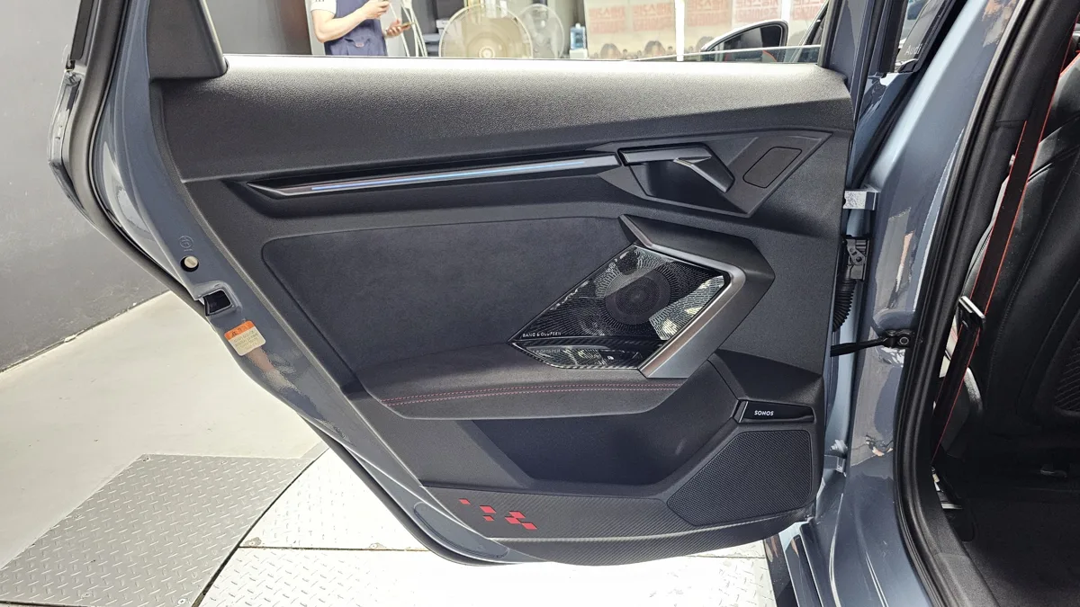 Audi RS3 interior detail