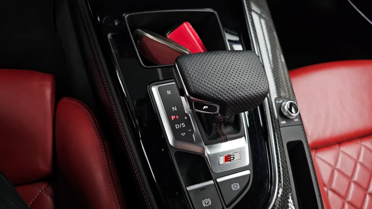 Audi S4 interior detail