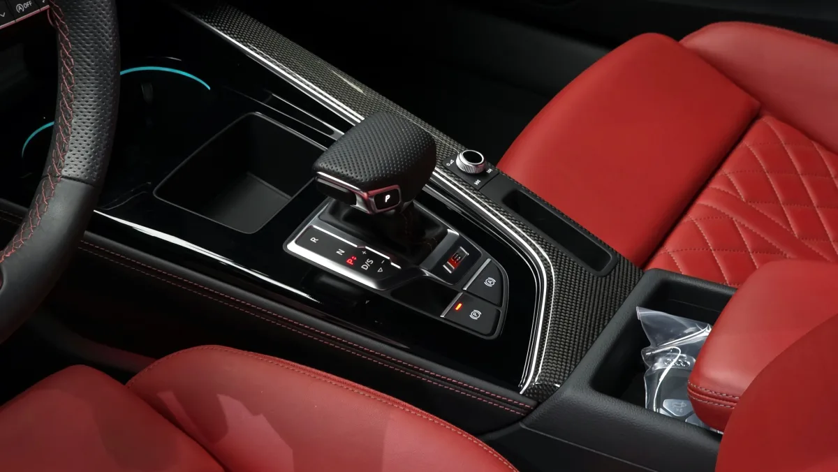 Audi S4 interior detail