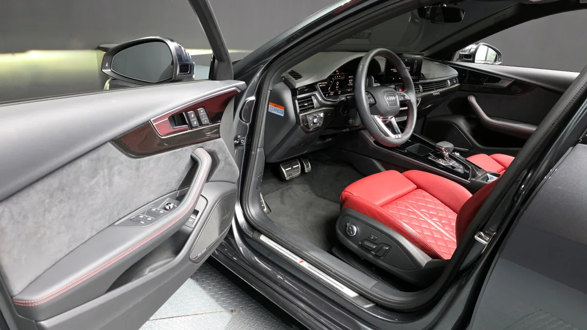 Audi S4 interior detail