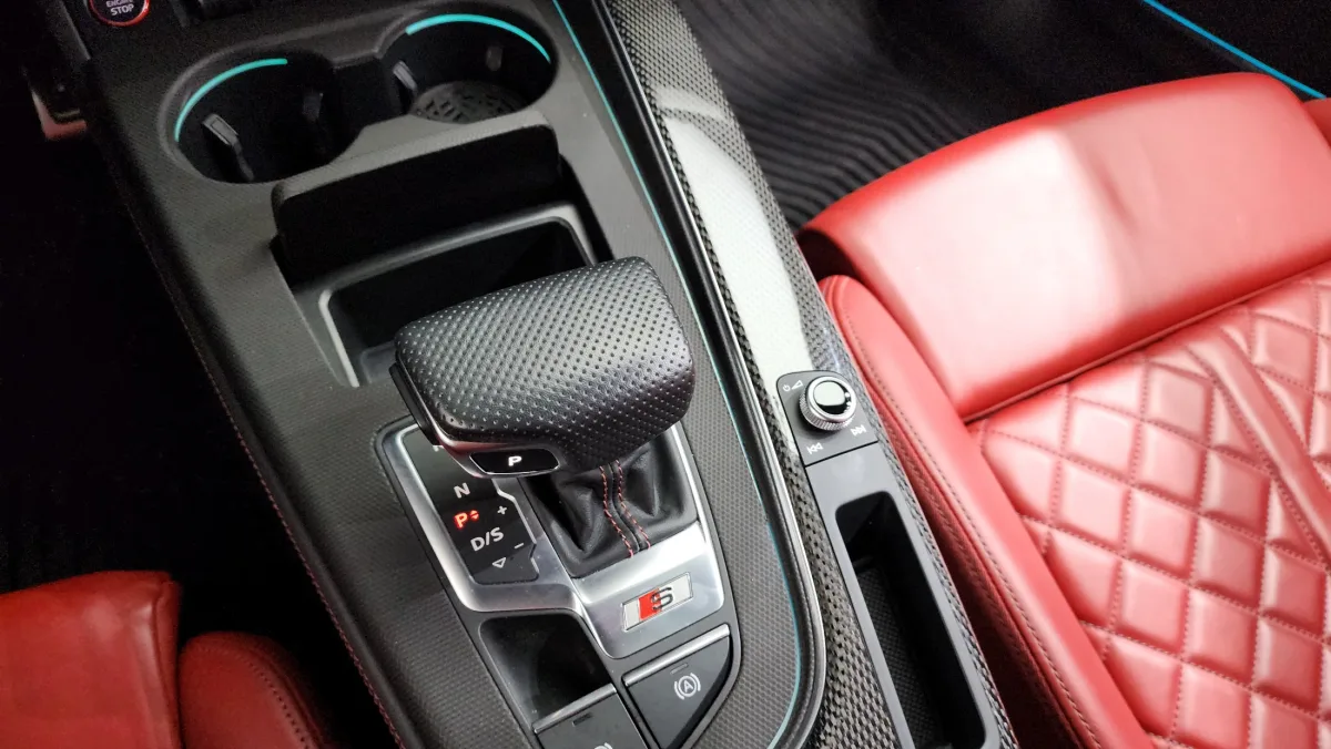 Audi S4 interior detail