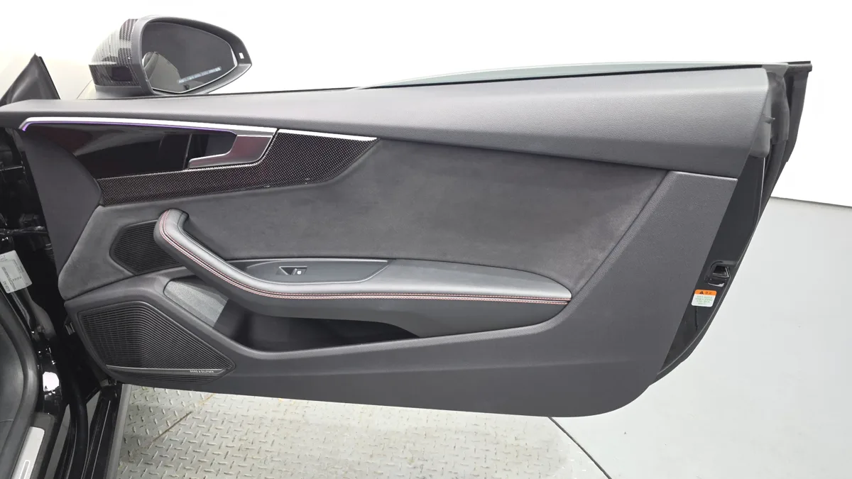 Audi S5 interior detail