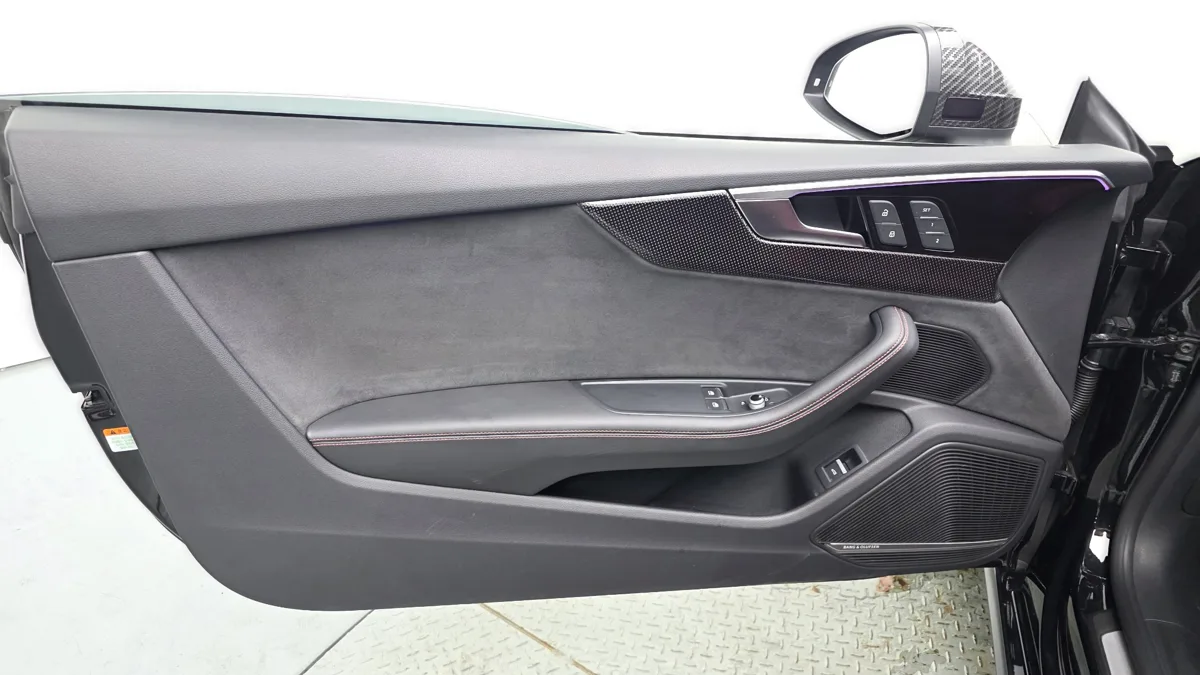 Audi S5 interior detail