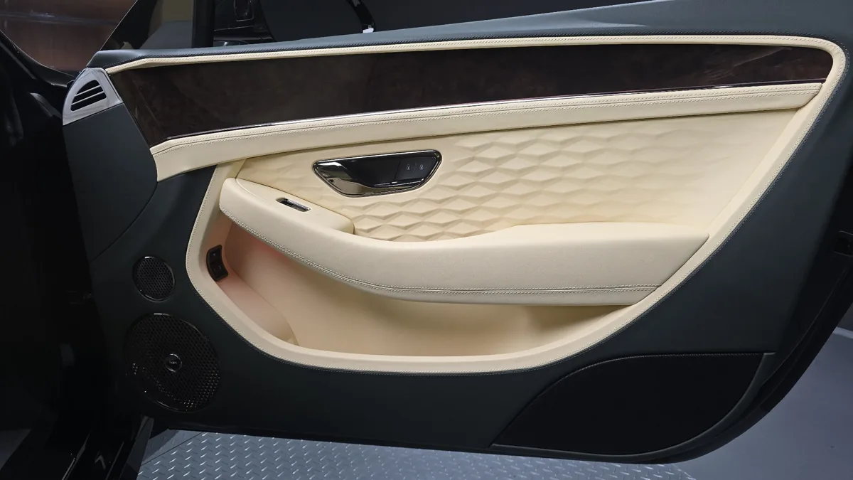Bentley Continental interior detail