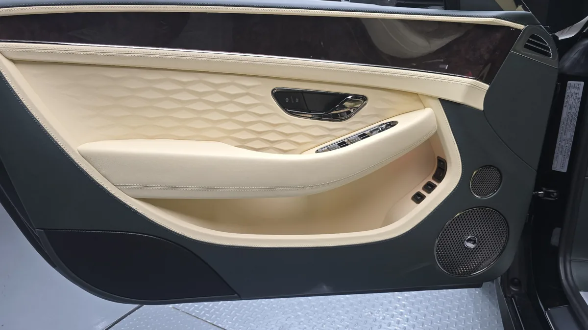 Bentley Continental interior detail