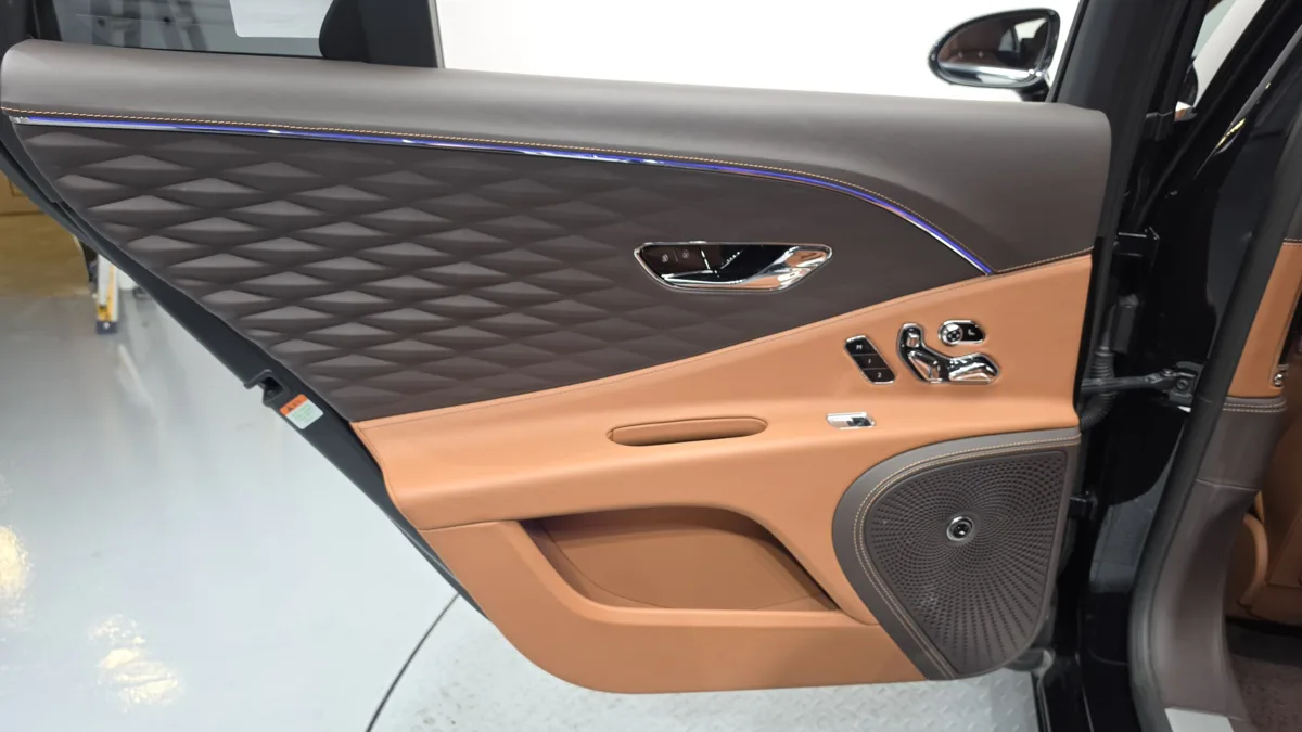 Bentley Flying Spur interior detail