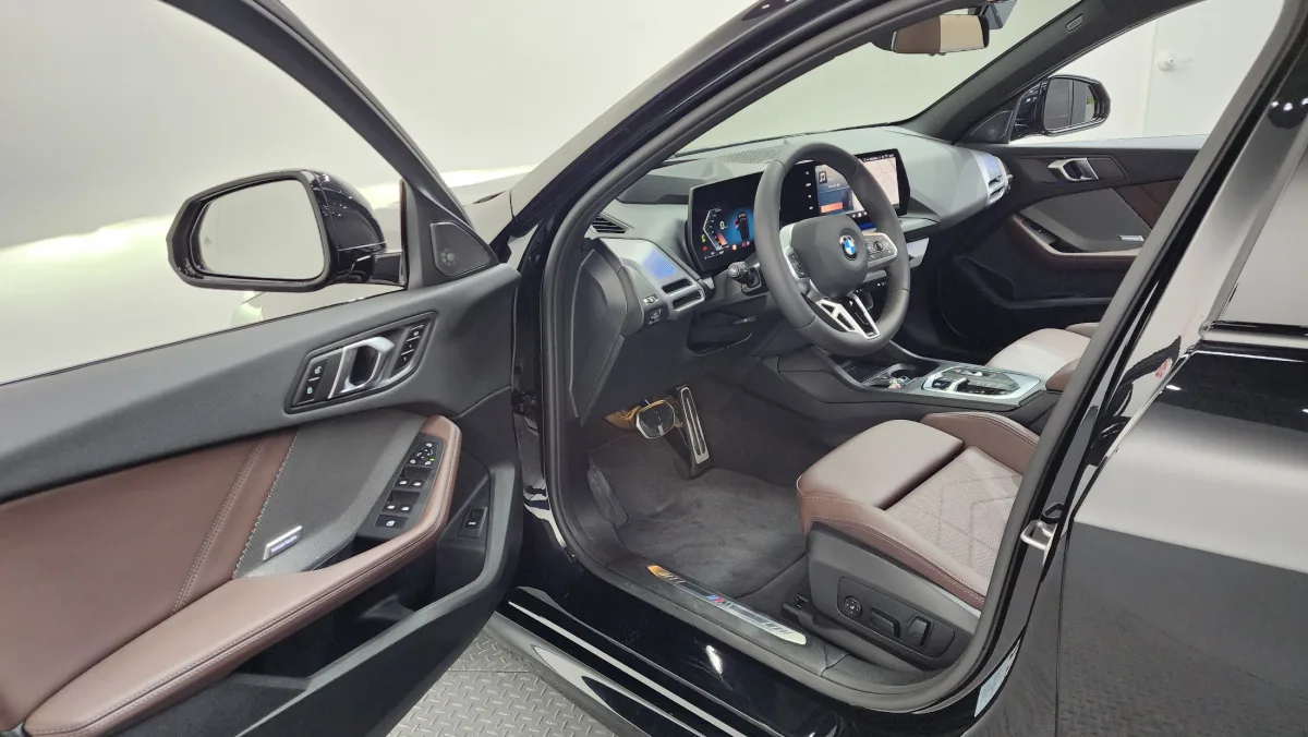 BMW 1 Series interior detail