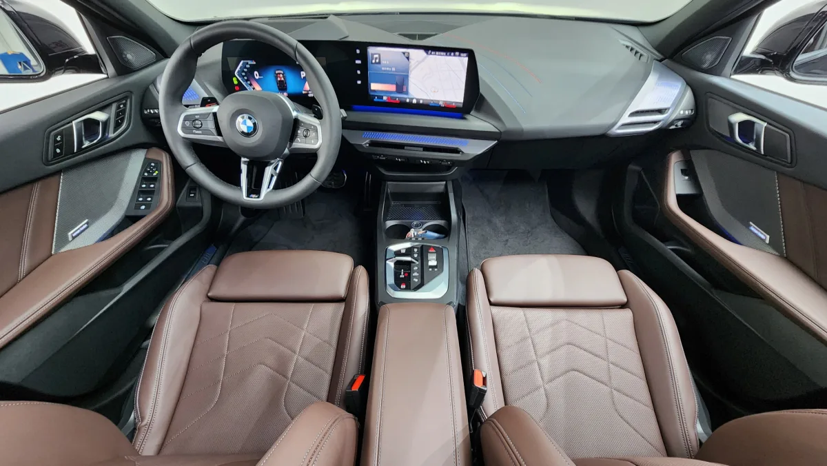 BMW 1 Series interior detail