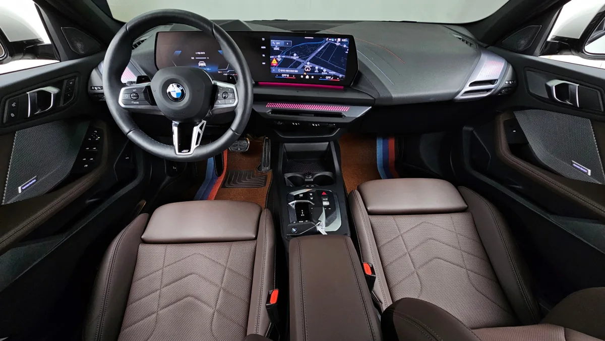 BMW 1 Series interior detail