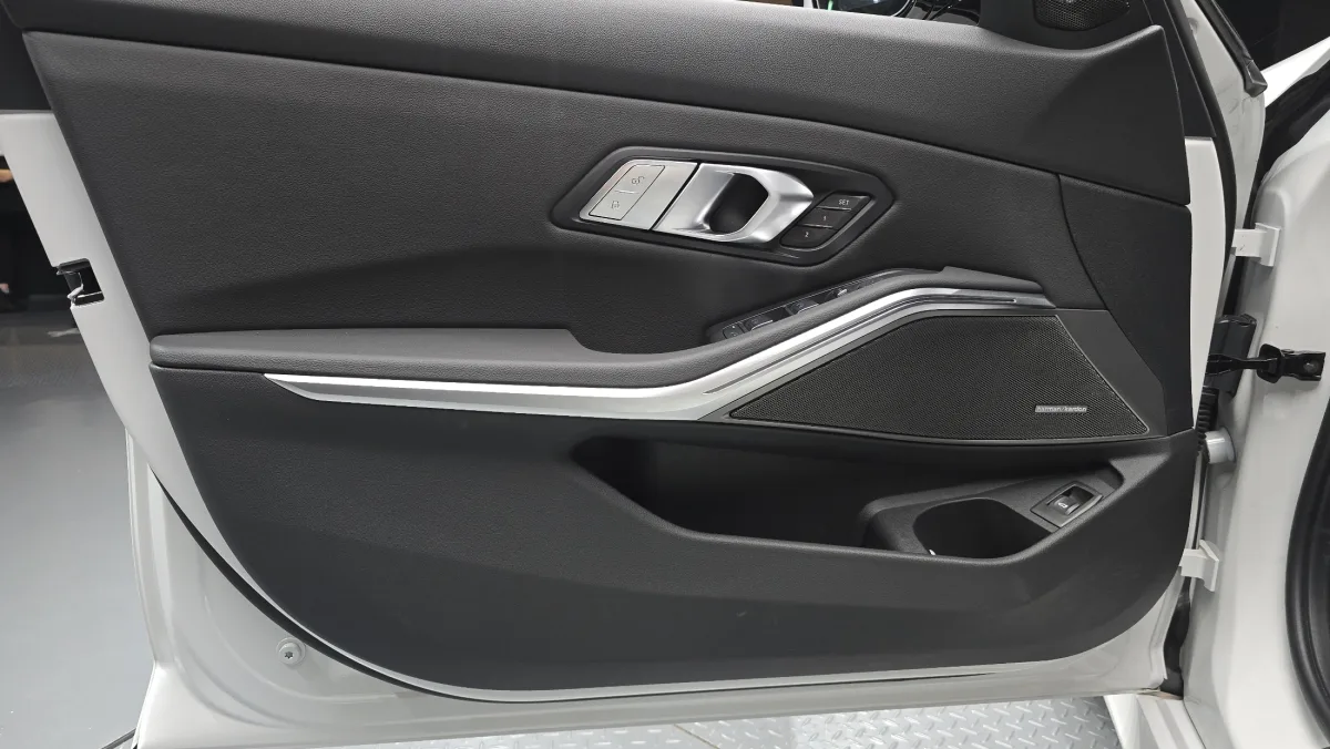 BMW 3 Series interior detail