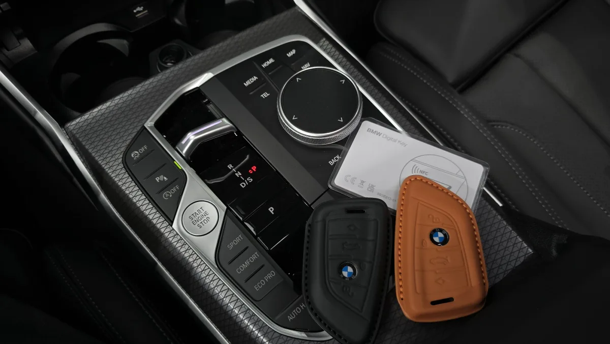 BMW 3 Series interior detail