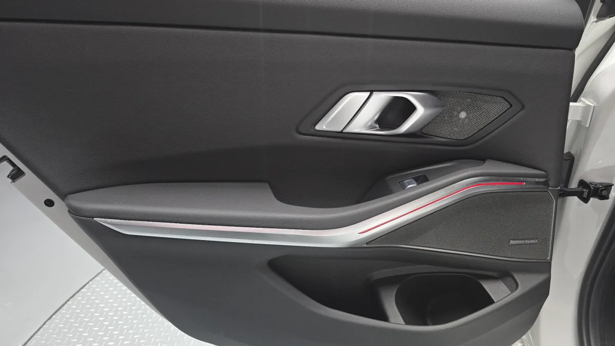 BMW 3 Series interior detail