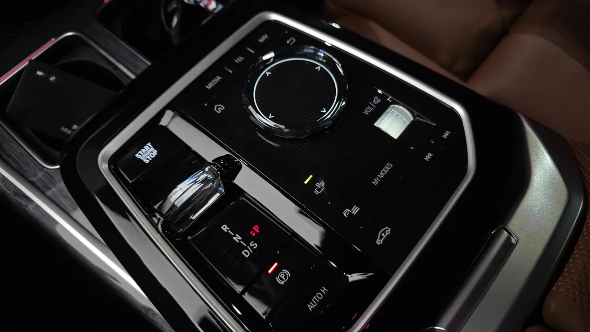 BMW 7 Series interior detail