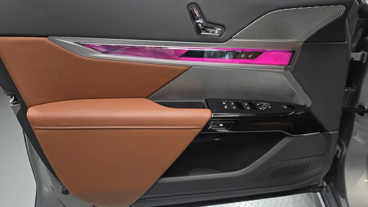 BMW 7 Series interior detail