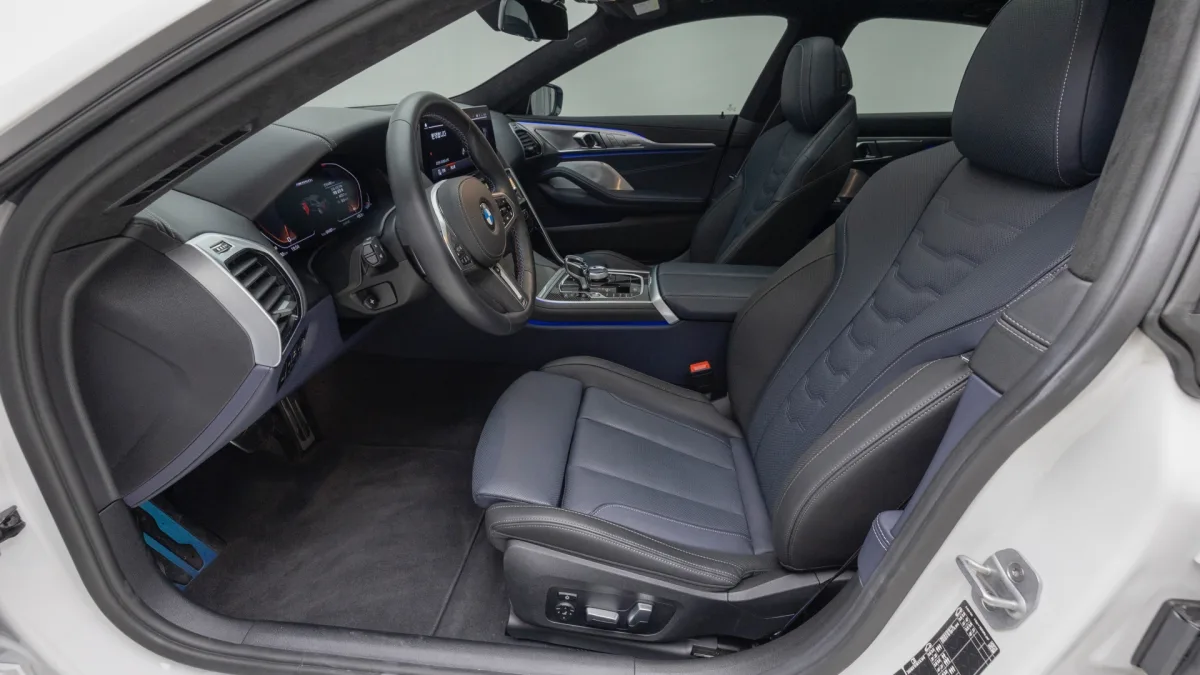 BMW 8 Series interior detail