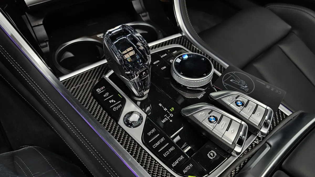 BMW 8 Series interior detail