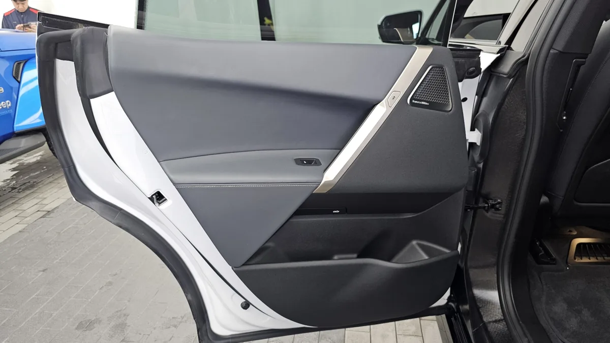 BMW iX interior detail