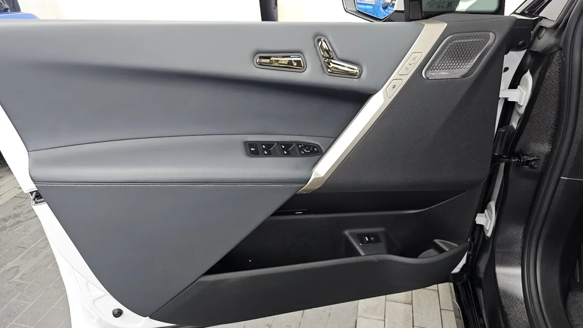 BMW iX interior detail