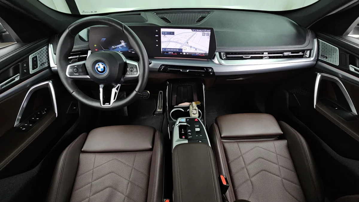 BMW iX1 interior detail