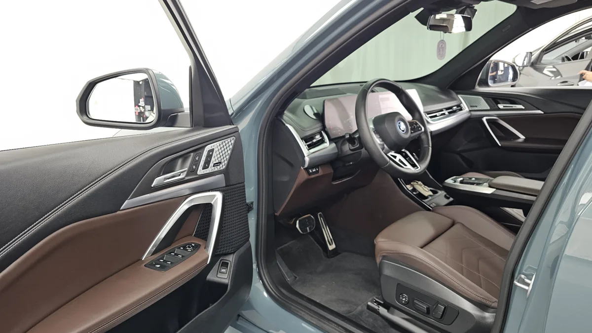 BMW iX1 interior detail