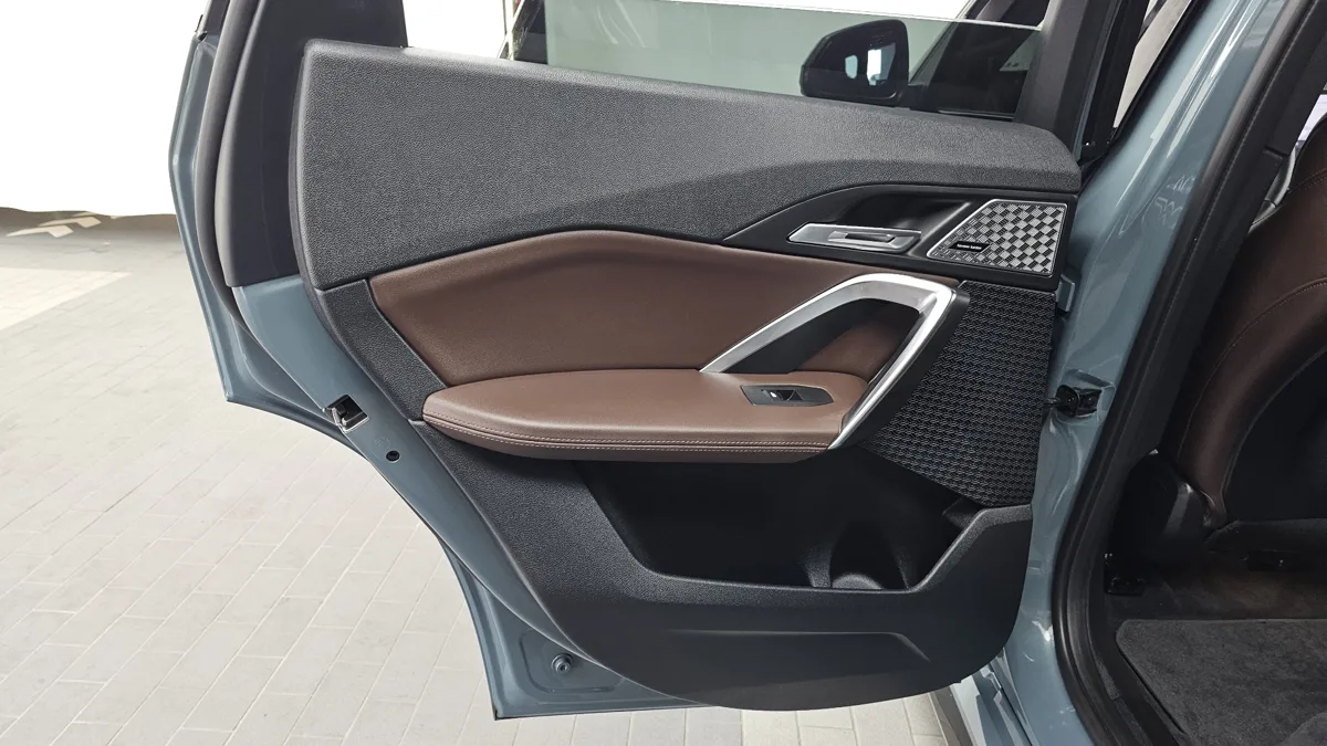 BMW iX1 interior detail