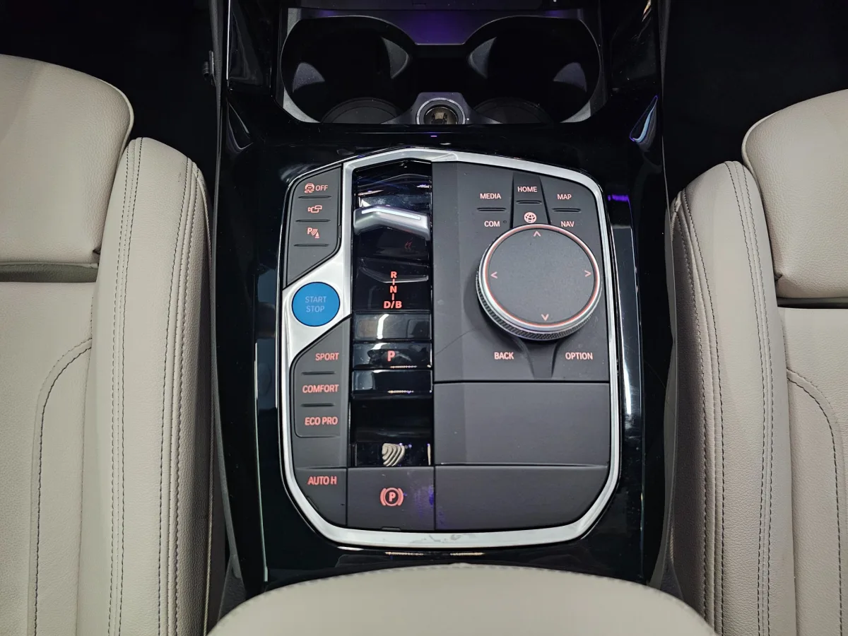 BMW iX3 interior detail