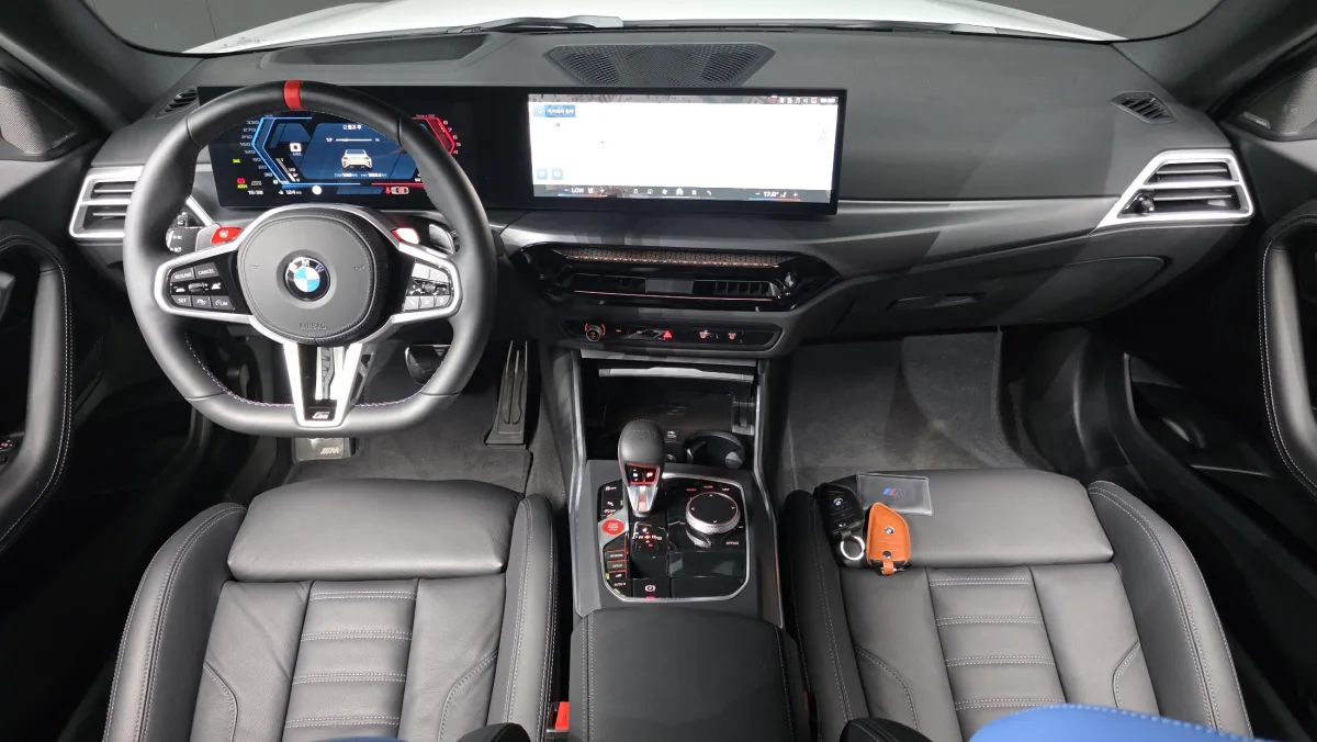 BMW M2 interior detail