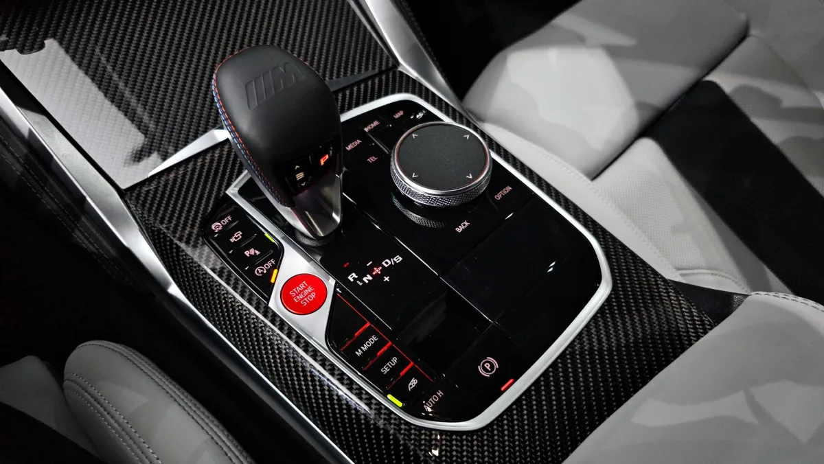 BMW M3 interior detail