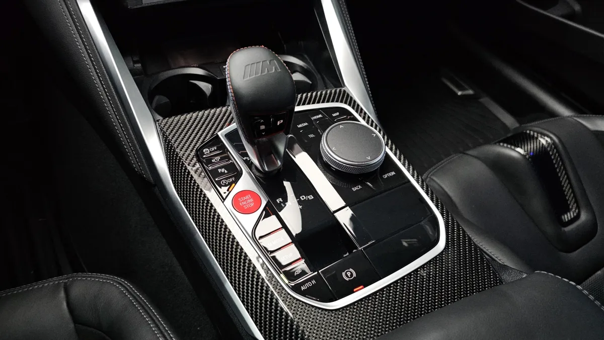 BMW M4 interior detail