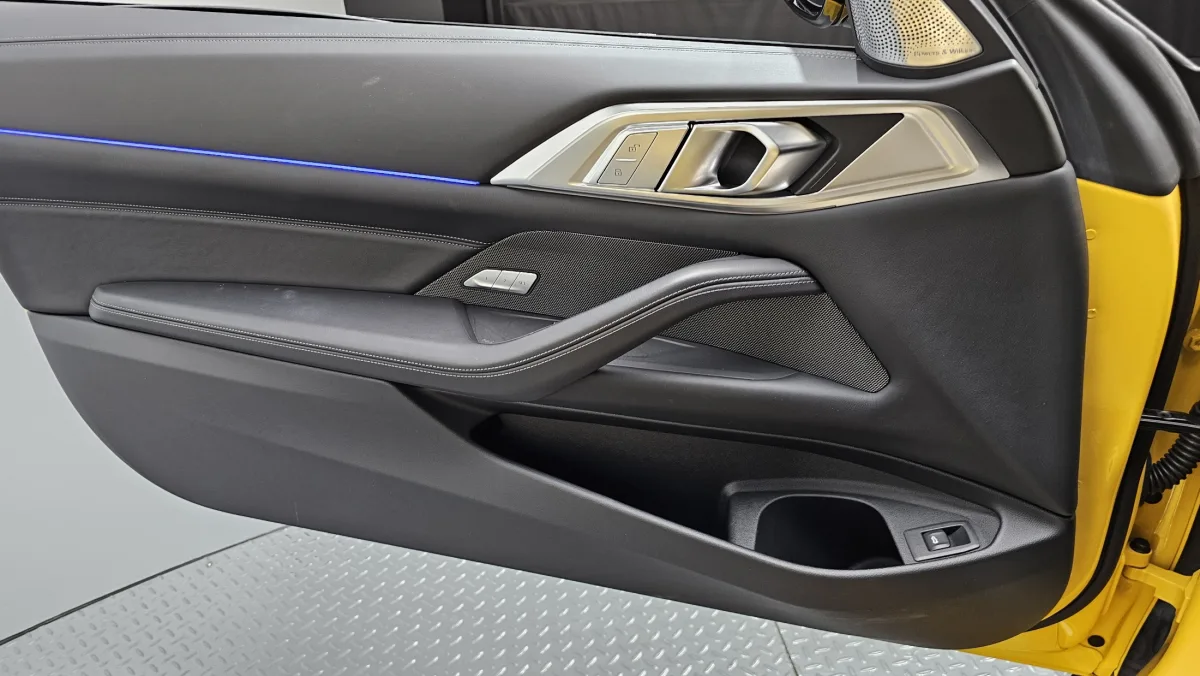 BMW M4 interior detail